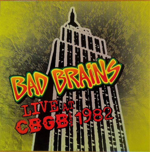Bad Brains – Live At CBGB 1982 - LP Vinyl Record