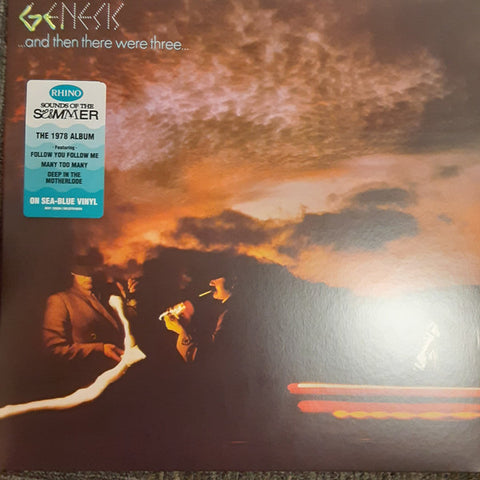 Genesis – ...And Then There Were Three... - LP Vinyl Record (Sea-Blue Vinyl)