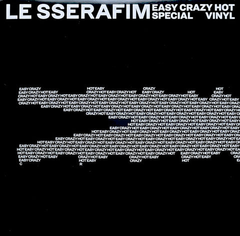 Le Sserafim – Easy-Crazy-Hot - LP Vinyl Record
