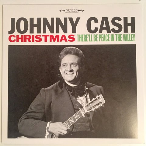 Johnny Cash – Christmas - There'll Be Peace In The Valley - LP Vinyl Record