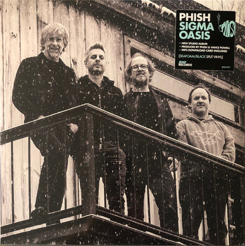 Phish – Sigma Oasis - 2x LP Vinyl Record (Seafoam/Black Split Colored Vinyl)