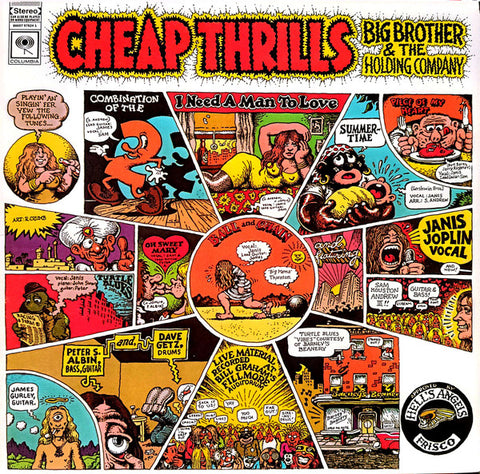Big Brother & The Holding Company – Cheap Thrills - LP Vinyl Record
