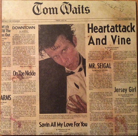 Tom Waits – Heartattack And Vine - LP Vinyl Record