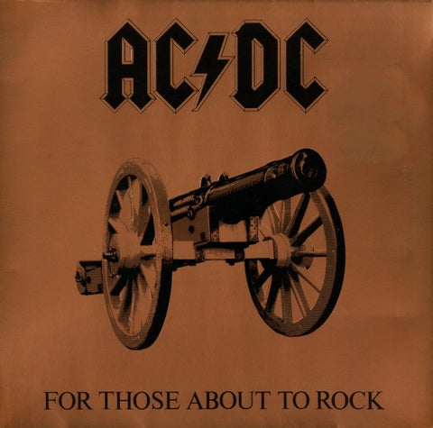 AC/DC – For Those About To Rock (We Salute You) - LP Vinyl Record