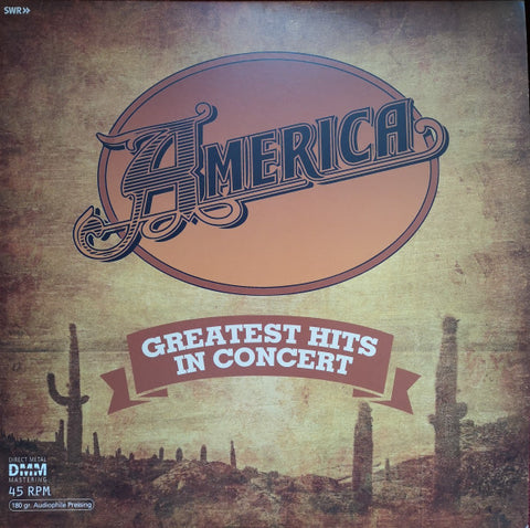 America – Greatest Hits - In Concert - 2x LP Vinyl Record