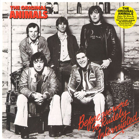 The Original Animals – Before We Were So Rudely Interrupted - LP Vinyl Record