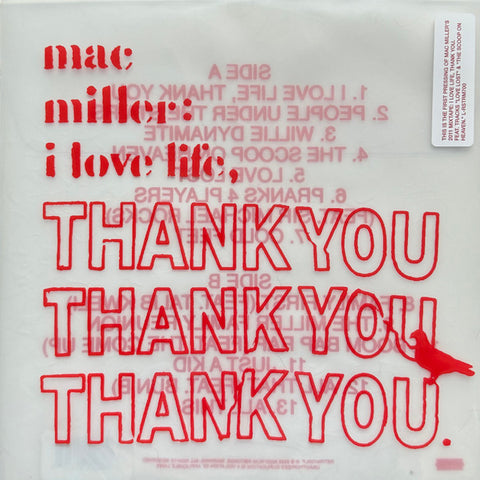 Mac Miller – I Love Life, Thank You - LP Vinyl Record