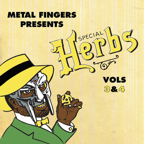 Metal Fingers – Special Herbs Vols 3&4 - 2x LP Vinyl Record