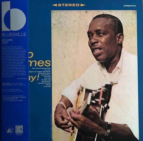 Skip James – Skip James Today! - LP Vinyl Record