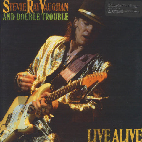 Stevie Ray Vaughan And Double Trouble – Live Alive - LP Vinyl Record