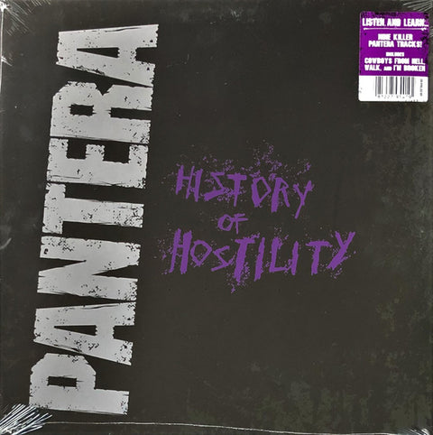 Pantera – History Of Hostility - LP Vinyl Record