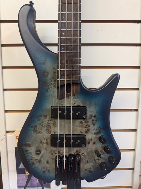 Ibanez Bass Workshop EHB1500-CTF Headless Bass Guitar - Cosmic Blue Starburst Flat