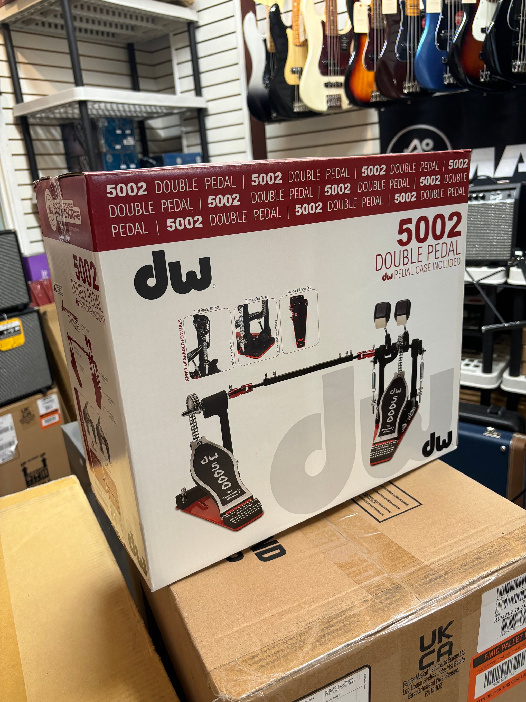 dw double bass pedal DW 5002 Double Bass Drum Pedal