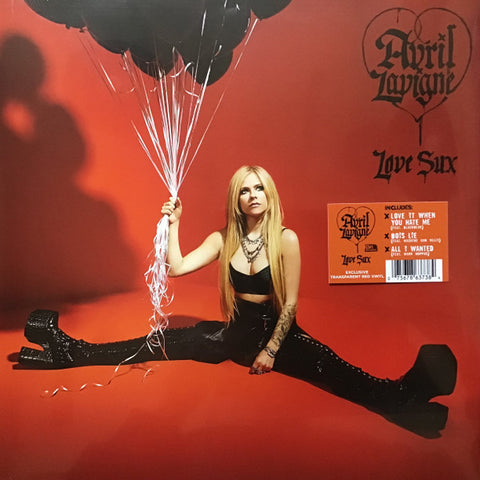 Avril Lavigne – Love Sux - LP Vinyl Record - Trans Red Album