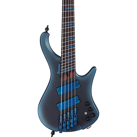 Ibanez Bass Workshop EHB5MSBSP 5-string Multi-scale Bass Guitar - Midnight Arctic Ocean Matte