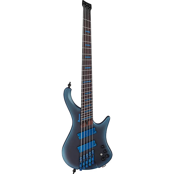 Ibanez Bass Workshop EHB5MSBSP 5-string Multi-scale Bass Guitar - Midnight Arctic Ocean Matte