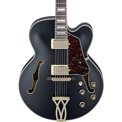 Ibanez Artcore AF75G Hollowbody Electric Guitar - Flat Black
