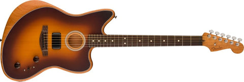 Fender Acoustasonic Player Jazzmaster Acoustic-Electric Guitar - Sunburst with Rosewood Fingerboard