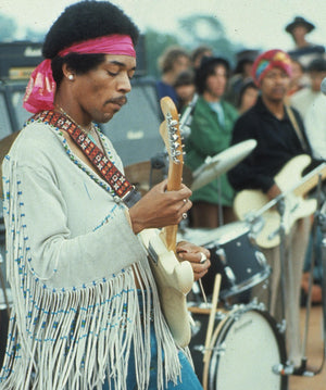 D'Addario Planet Waves Jimi Hendrix Woven Woodstock Guitar Strap