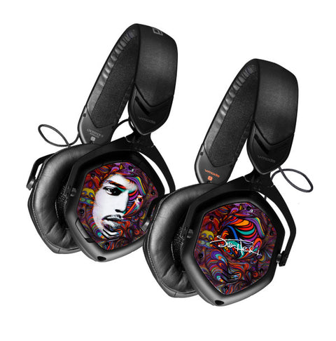 V-MODA Crossfade 2 Bluetooth (BT) Wireless Over-Ear Headphones - Jimi Hendrix LIMITED