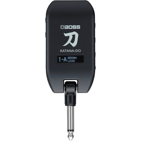 Boss Katana:GO Personal Headphone Guitar Plug-in Portable Travel Amplifier
