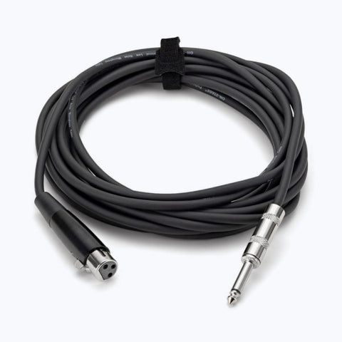 On-Stage Hot Wires MC12-20HZ 20ft HI-Z Microphone Cable XLR-QTR