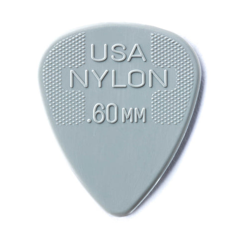 Dunlop Nylon Standard Picks 12-Pack - .60mm