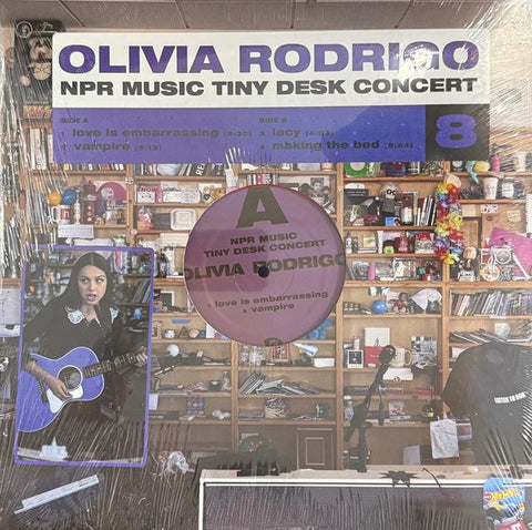 Olivia Rodrigo - NPR Music Tiny desk Concert - Limited Colored Vinyl LP Record #8
