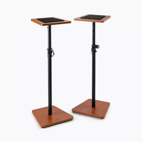 On-Stage SMS7500 Wood Studio Monitor Speaker Stands - ROSEWOOD (Pair)