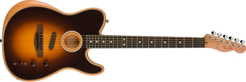 Fender Acoustasonic Player Telecaster Acoustic-Electric Guitar - Shadow Burst with Rosewood Fingerboard