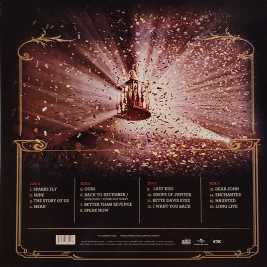 Taylor Swift - Speak Now World Tour Live Double Red Vinyl (2-LP)