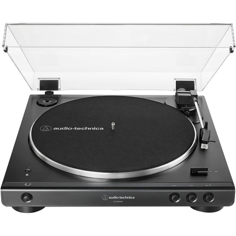 Audio-Technica AT-LP60X Fully Automatic Belt-Drive Stereo Turntable [BLACK]