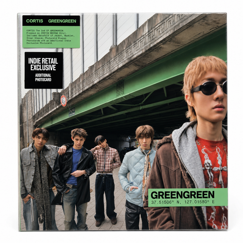CORTIS – GREENGREEN (Indie Retail Exclusive Green Vinyl EP) K-Pop