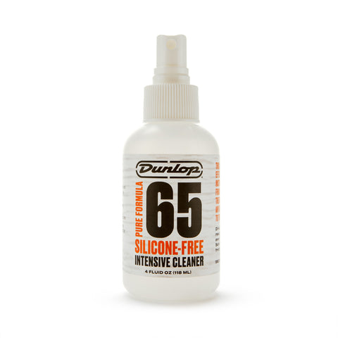 Dunlop Pure Formula 65 Silicone-Free Intensive Pure Formula Guitar Cleaner – 4 oz