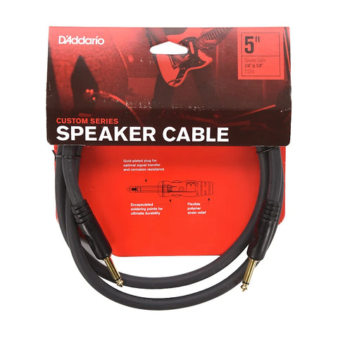 D'Addario Custom Series 5" Speaker Cable
