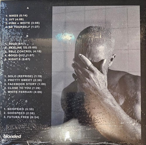 Frank Ocean ‎– Blond - Motorcycle Black & White Cover - 2x Vinyl LP Limited Import