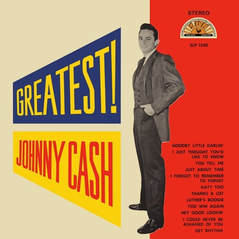 Johnny Cash - Greatest Hits Vinyl LP (Country)