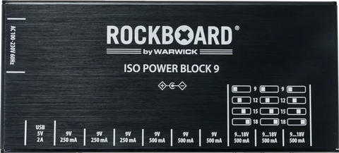 Warwick Rockboard ISO Power Block 9 IEC