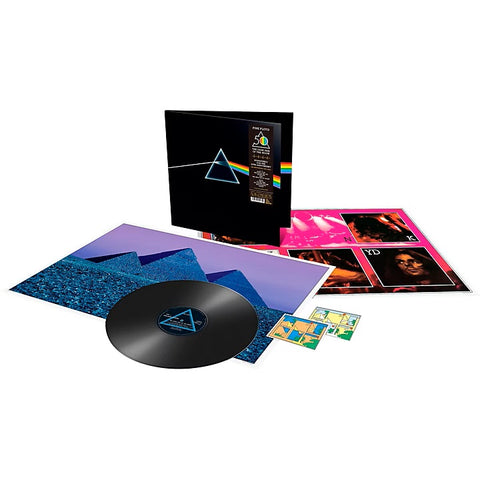 Pink Floyd _ Dark Side of the Moon _ 50th Anniversary _ 180-gram _ Vinyl Record LP w/ Posters and Stickers