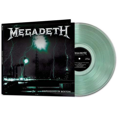 Megadeth - Unplugged in Boston Vinyl LP - Limited Edition Coke Bottle Clear Vinyl (Metal)