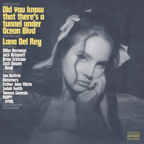 Lana Del Rey - Did You Know That There's A Tunnel Under Ocean Blvd  - Vinyl Record LP - Black Vinyl