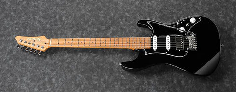 Ibanez Prestige AZ2204B Electric-Guitar - Black with Hard Case