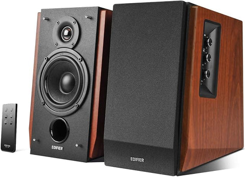 Edifier R1700BT Bluetooth Bookshelf Speakers - Brown