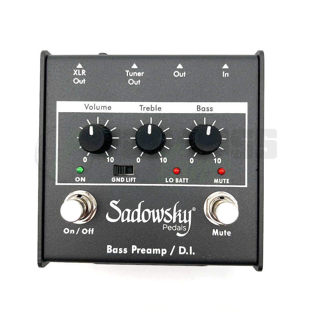 Sadowsky SBP-1 Bass Preamp V2 / DI Box / SAC PED SBP 1 V2 Sadowsky SBP-1 Bass Preamp V2 / DI Box / SAC PED SBP 1 V2