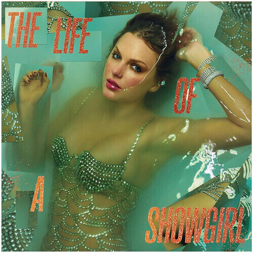 Taylor Swift - The Life of a Showgirl - Vinyl LP Record [Color: Portofino Orange Glitter]