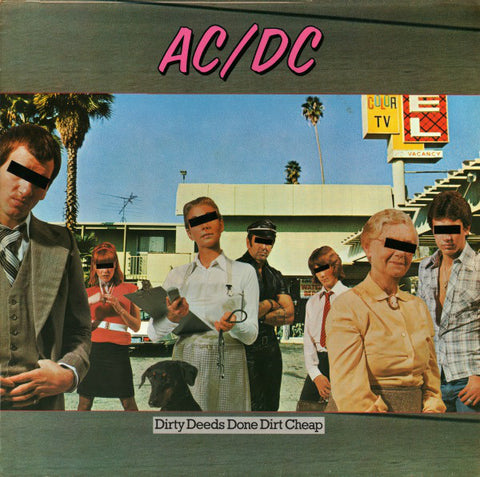 AC/DC - Dirty Deeds Done Dirt Cheap LP