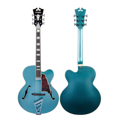 D'Angelico Premier EXL-1 Ocean Turquoise Electric Guitar - Grass