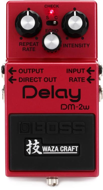Boss DM-2w Waza Craft Delay Guitar Pedal