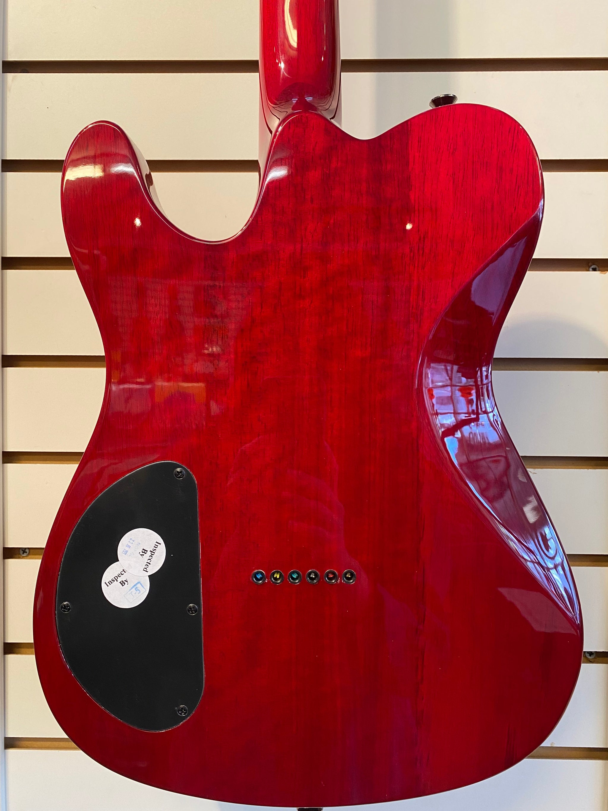 Fender Special Edition Custom Telecaster Electric Guitar Crimson Red FMT HH