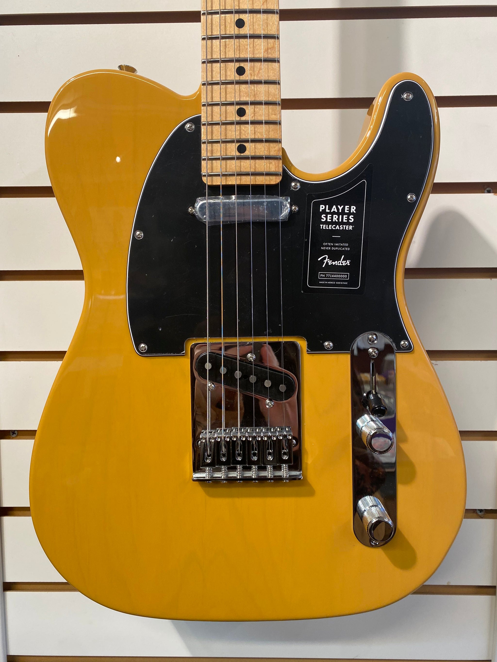 Fender Player Series Telecaster Electric Guitar Butterscotch Blond